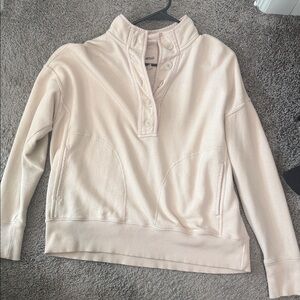 Aerie Cream Knit Pullover